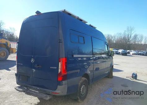 2020 Mercedes-Benz Sprinter 2500 Standard Roof V6 from USA, damaged, VIN W1W4EBHYXLT021437